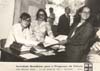 Eliana de Luca Moraes e outros funcionários [Sem identificação].<br>Julho de 1970, Salvador - BA. 